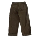 OrSlow 5104 Fatigue Pants Cotton Linen Moleskin Relax Fit – Coffee Brown
