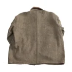 orSlow 01-6034-H47K Harris Tweed Relaxed Fit Coverall Jacket – Khaki - Image 2