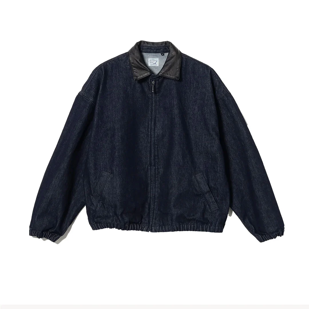 OrSlow-81-Super-Dads-Zip-Up-Blouson-Front.webp OrSlow Super Dads Zip Up Blouson - Image 1