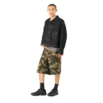 OrSlow × BEAMS “100 Super Dad” Woodland Camo Short Pant - Image 2
