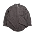 Orslow (8112–60) Button Down Shirt Soft Subtly Brushed Mini Check
