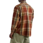 orSlow Checked Cotton and Linen-Blend Shirt - Image 2