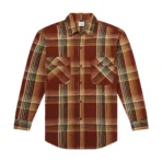 orSlow Checked Cotton and Linen-Blend Shirt