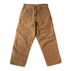 orSlow Dad’s Fit Oxford Painter Pants – Brown
