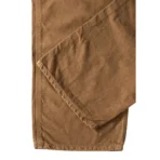 orSlow Dad’s Fit Oxford Painter Pants – Brown - Image 2