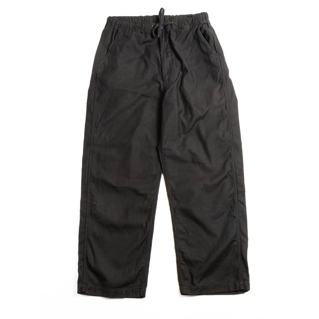 orSlow-LOT1002-NEW-YORKER-PANT-SUMI-BLACK-RIPSTOP-Front.webp orSlow (1021–R61) Wide Fit New Yorker Black - Image 1