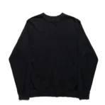 orSlow Light Weight French Terry Crewneck Sweat Shirt – Navy