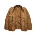 orSlow Relaxed Fit Canvas Coverall in Brown - Image 2