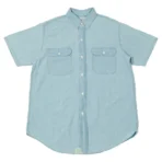 orSlow Short Sleeve Chambray Work Shirt
