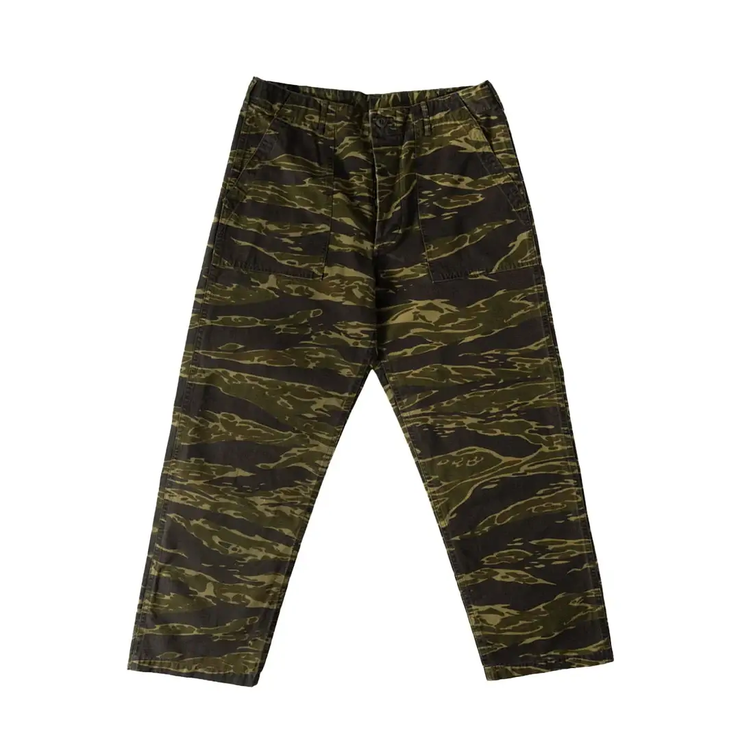 orSlow-U.S.-Army-Fatigue-Pants-Regular-Fit-Tiger-Camo-Front.webp orSlow U.S. Army Fatigue Pants (Regular Fit) – Tiger Camo - Image 1
