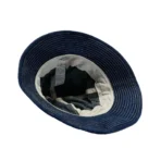 orSlow US Navy Hat in Rinsed Indigo - Image 2