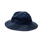 orSlow US Navy Hat in Rinsed Indigo