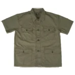 orSlow Utility Short Sleeve Shirt Jacket Olive