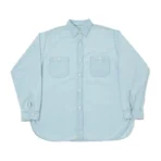 orSlow Vintage Chambray Work Shirt – Sky Blue