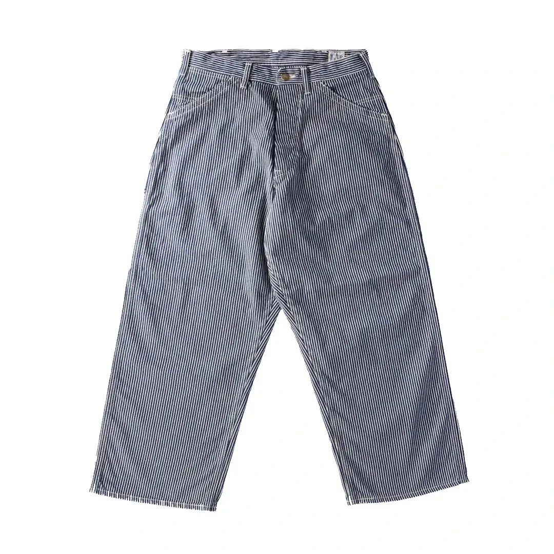 orSlow-Wide-Fit-30s-Hickory-Painter-Pants-Hickory-Front.webp orSlow Wide Fit 30’s Hickory Painter Pants – Hickory - Image 1