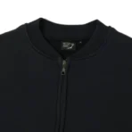 orSlow Zip Through Heavyweight Sweatshirt – Dark Navy - Image 2