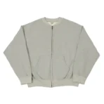 orSlow Zip Through Heavyweight Sweatshirt – Heather Grey
